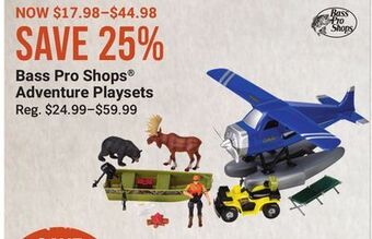 Bass Pro Bass pro shops® adventure playsets offer