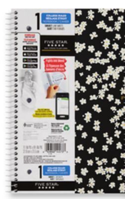 Walmart Five star® notebooks offer