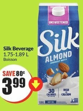 FreshCo Silk Beverage 1.75-1.89 L offer