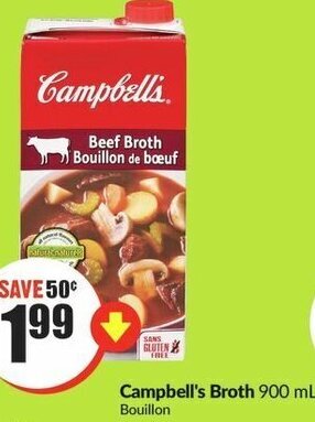 FreshCo Campbell's Broth 900 mL offer