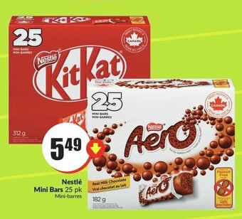 FreshCo Nestlé Mini Bars 25 pk offer