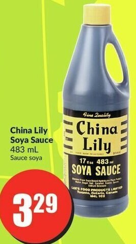 FreshCo China Lily Soya Sauce 483 mL offer