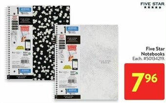 Walmart Five Star Notebooks offer
