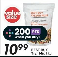 Sobeys BEST BUY Trail Mix 1 kg offer
