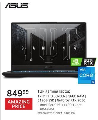 The Source Asus tuf gaming laptop offer