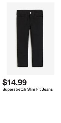 H&M Superstretch slim fit jeans offer