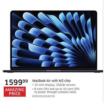 The Source Macbook air with m2 chip offer