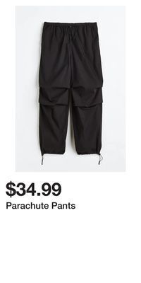 H&M Parachute pants offer