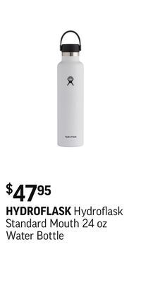 Sport Chek Hydroflask standard mouth 24 oz water bottle offer