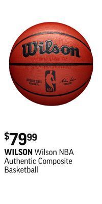 Sport Chek Wilson nba authentic composite basketball offer
