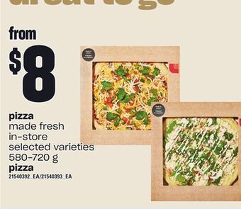 Independent City Market Pizza, 580-720 g offer
