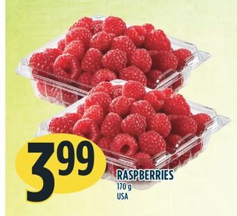 Marché Adonis Raspberries offer