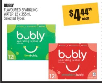 Shoppers Drug Mart Bubly flavoured sparkling water offer
