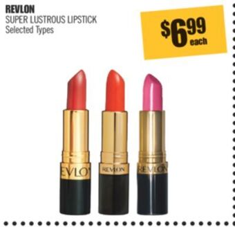 Shoppers Drug Mart Revlon super lustrous lipstick offer