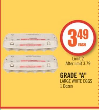 Shoppers Drug Mart Grade a large white eggs offer