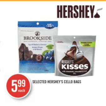 Shoppers Drug Mart Selected hershey's cello bags offer