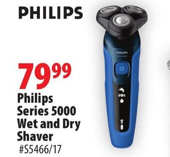 London Drugs Philips series 5000 wet and dry shaver offer