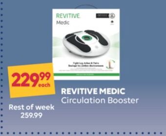 Wellwise by Shoppers Revitive medic circulation booster offer
