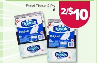PharmaChoice Royale facial tissue 2 ply offer