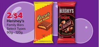 PharmaChoice Hershey's family bars offer