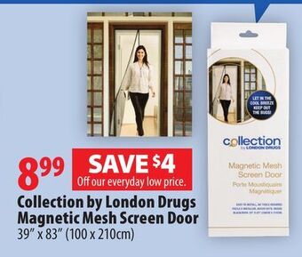 London Drugs Collection by london drugs magnetic mesh screen door offer