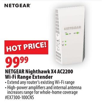 London Drugs Netgear nighthawk x4 ac2200 wi-fi range extender offer