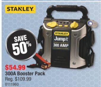 PartSource Stanley® 300a booster pack offer