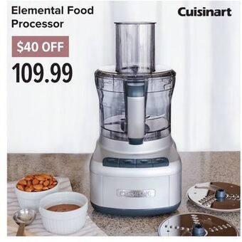 Linen Chest Elemental food processor offer