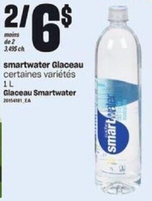 Provigo Glaceau Smartwater 1 L offer