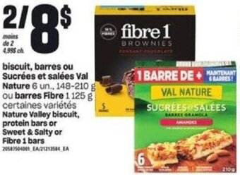 Provigo Nature Valley biscuit, protein bars or Sweet & Salty or Fibre 1 bars offer