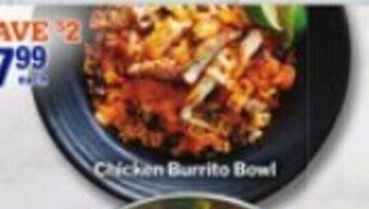 M&M Meat Shops Chicken Burrito Bowl offer