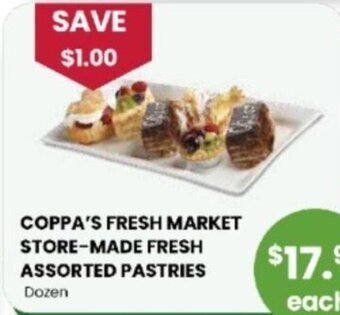 Coppa's Fresh Market COPPA'S FRESH MARKET STORE-MADE FRESH ASSORTED PASTRIES offer