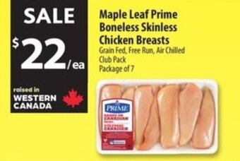 Co-op Maple Leaf Prime Boneless Skinless Chicken Breasts offer