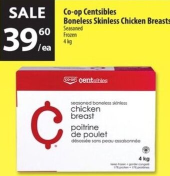 Co-op Co-op Centsibles Boneless Skinless Chicken Breasts 4kg offer