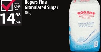 Co-op Rogers Fine granulated Sugar 10kg offer