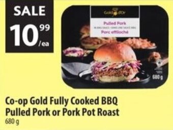 Co-op Co-op Gold Fully Cooked BBQ Pulled Pork or Pork Pot Roast 680g offer