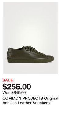 Holt Renfrew Common projects original achilles leather sneakers offer