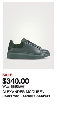 Holt Renfrew Alexander mcqueen oversized leather sneakers offer