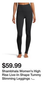 Mark's Shambhala women's high rise live-in shape tummy slimming leggings - full length offer