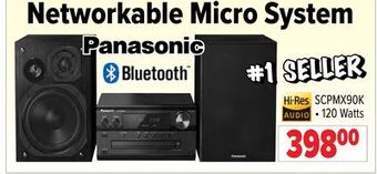 2001 Audio Video Panasonic networkable micro system offer