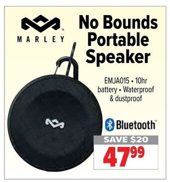 2001 Audio Video Marley no bounds portable speaker offer
