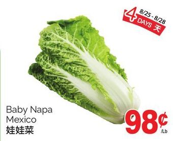 T&T Supermarket Baby napa offer