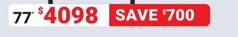 Visions Electronics Samsung s90ca smart tv 77 offer