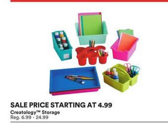 Michaels Creatology storage offer