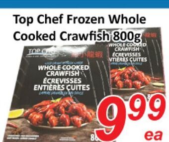 Seasons Foodmart Top chef frozen whole cooked crawfish offer