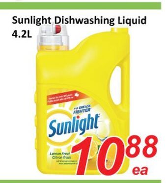 Sunlight dishwashing liquid