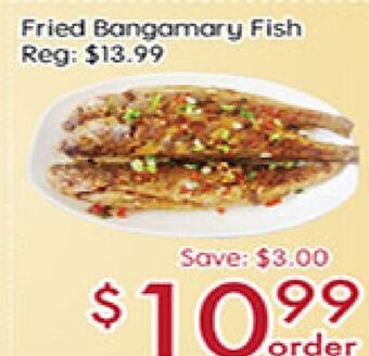 Sunny Food Mart Fried bangamary fish offer