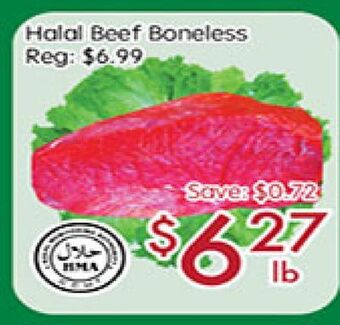 Sunny Food Mart Halal beef boneless offer