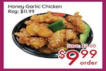 Sunny Food Mart Honey garlic chicken offer