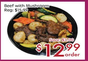 Sunny Food Mart Beef with mushroom offer